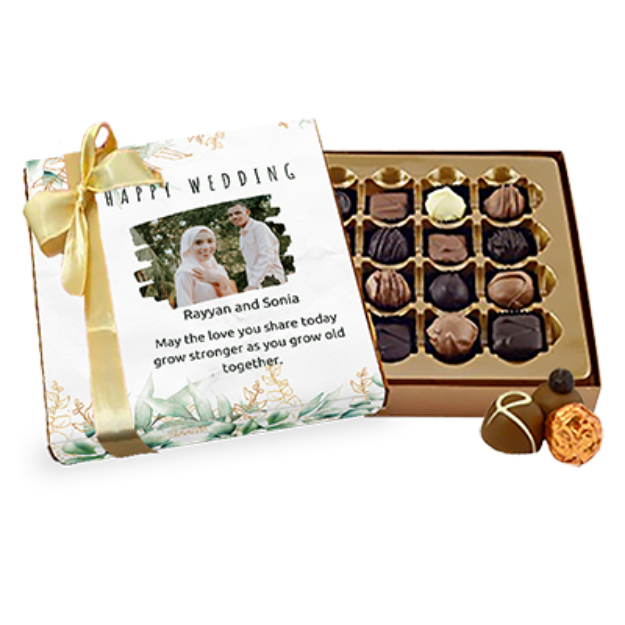 Picture of Happy Wedding Chocholate